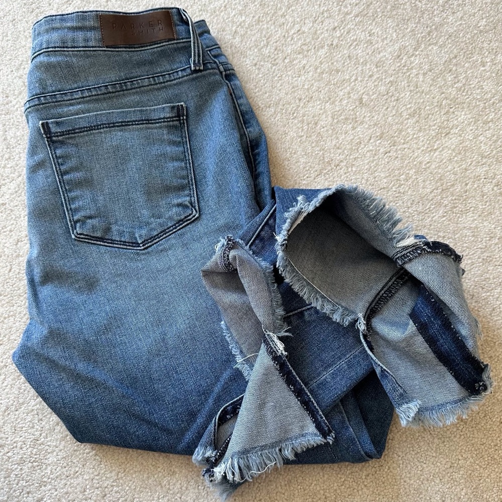 Parker Smith Cropped Mini Flare Jeans - Picture 10 of 11